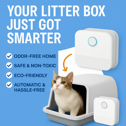 Smart Cat Litter Deodoriser - Advanced Odour Control